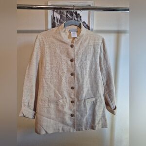 Coldwater Creek Light Tan Blazer